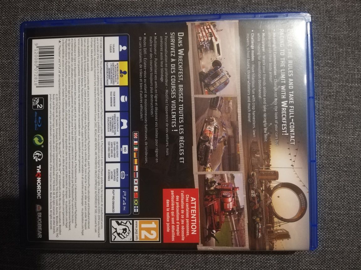 Wreckfest ps4 / ps5