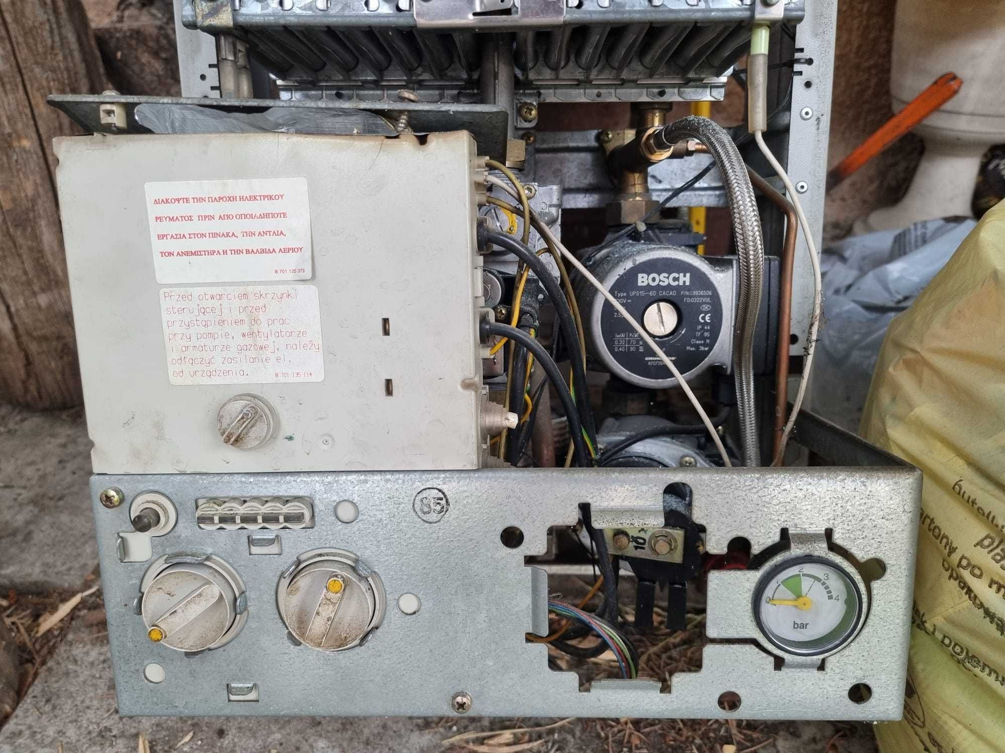 Gazowy kocioł wiszący Junkers Euroline (uszkodzona elektronika)