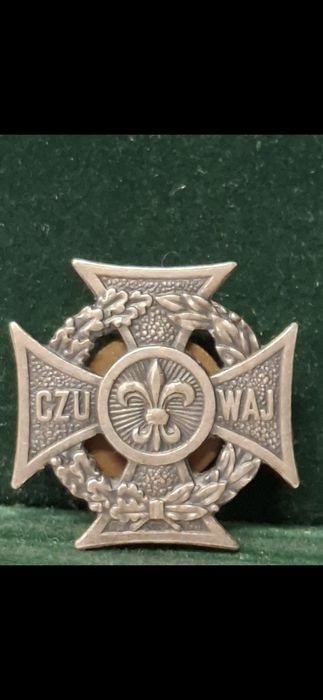 Czuwaj odznaka harcerska prl