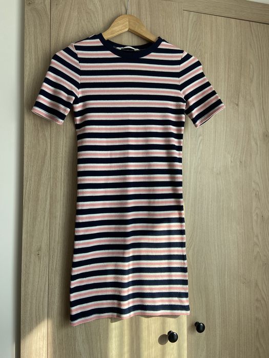 Sukienka w prążki H&M