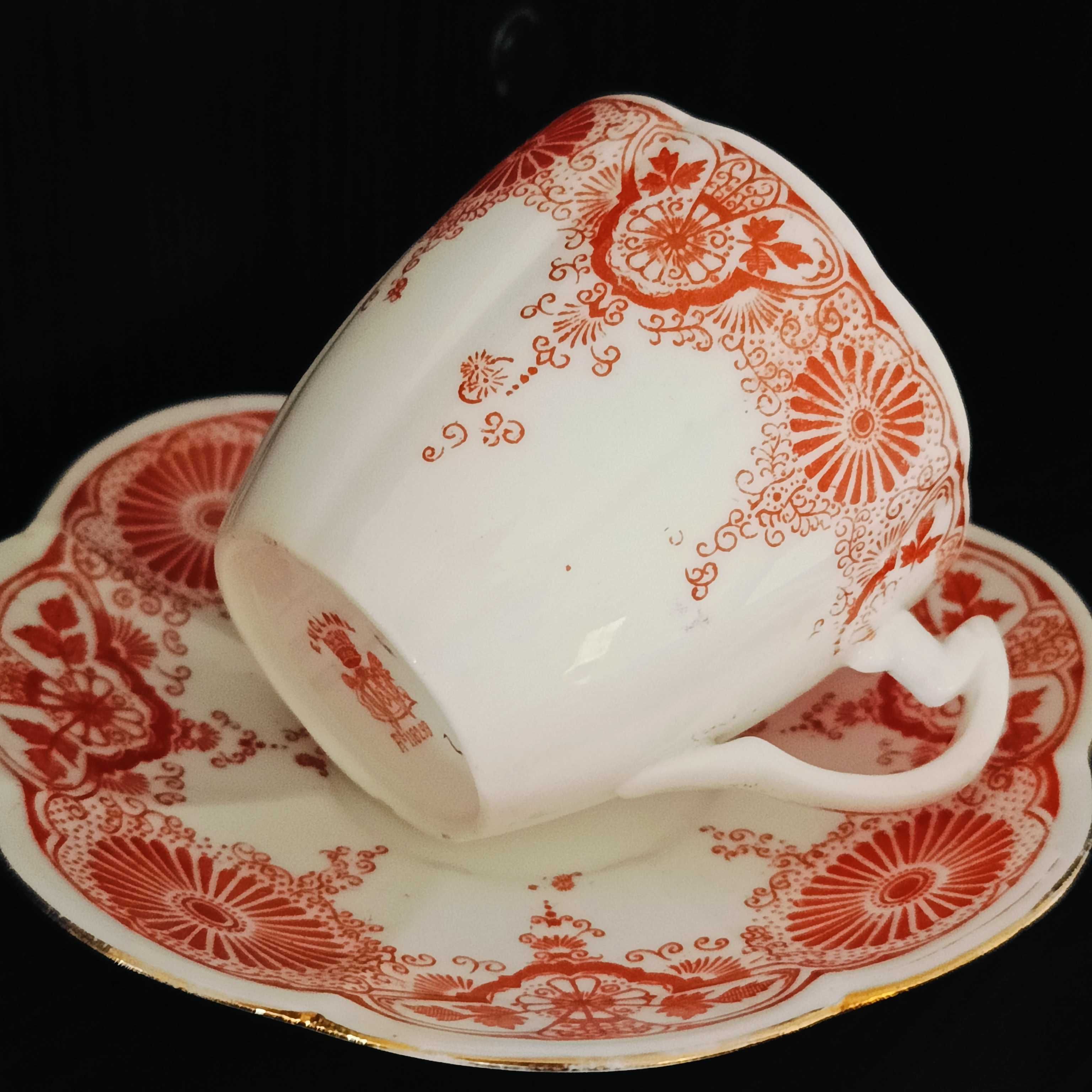**ANTYCZNA porcelana filiżanka Wileman & Co 1872+