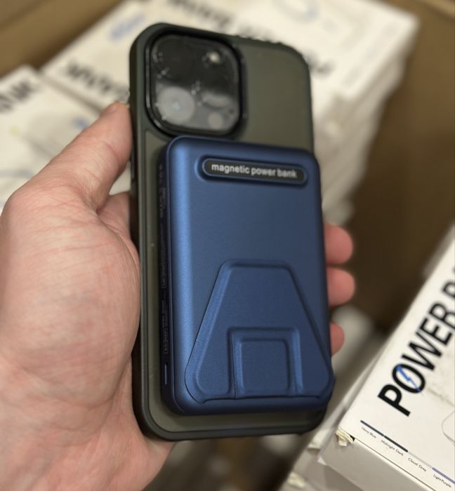 Power bank Magsafe 10000 mah беспроводной повербанк Podoru бездротовий