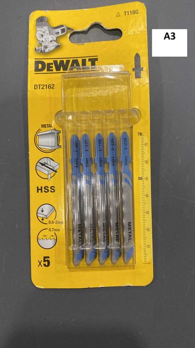 Lâminas para Serra Tico Tico e outras - madeira, metal etc