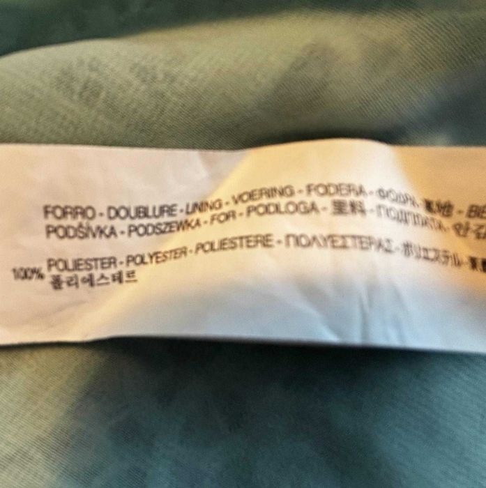 Blusa de renda cor verde - Zara