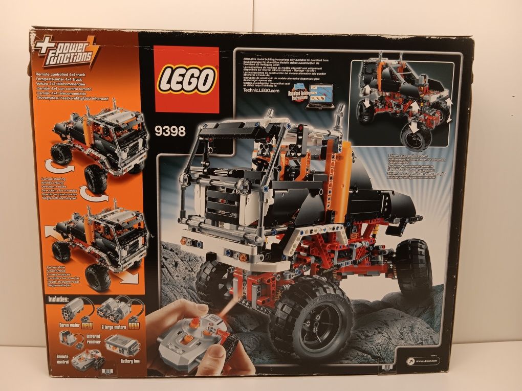Nieotwarte Lego Technic 9398 Wóz z Napędem 4x4