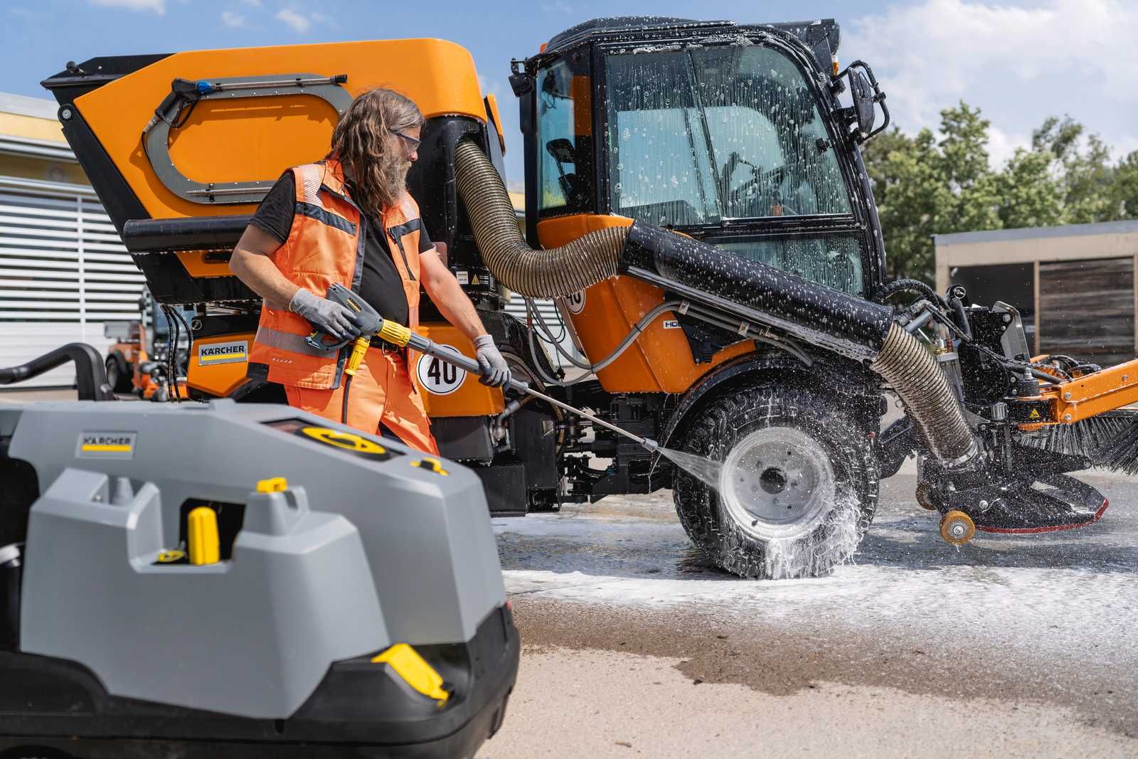 Mocna Myjka Ciśnieniowa GORĄCOWODNA KARCHER HDS 6/15 C - 150bar, 230V