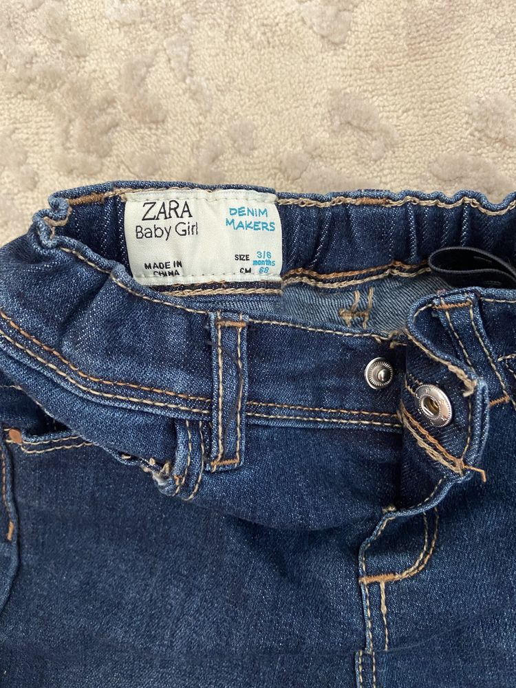 Джинси дитячі 3-6 місяців zara, зара