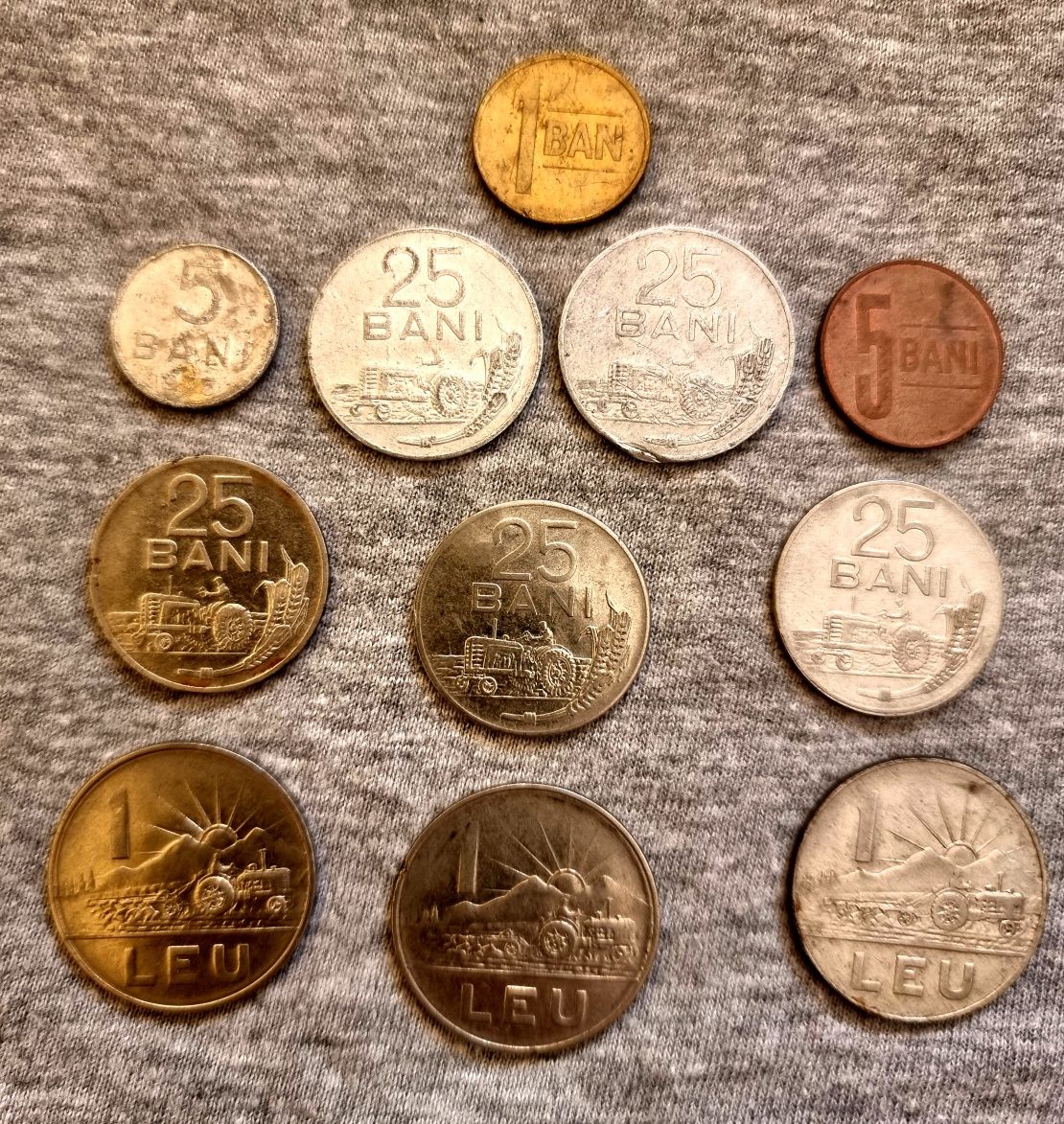 Monety: Węgry, Rumunia, Bułgaria
