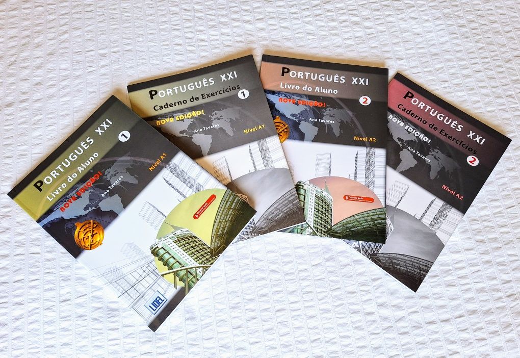 Português XXI (Nível: A1, A2) Livros do aluno / Cadernos de exercícios