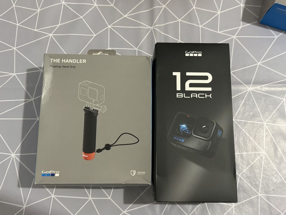 Bundle gopro hero 12 black + handler + bateria enduro