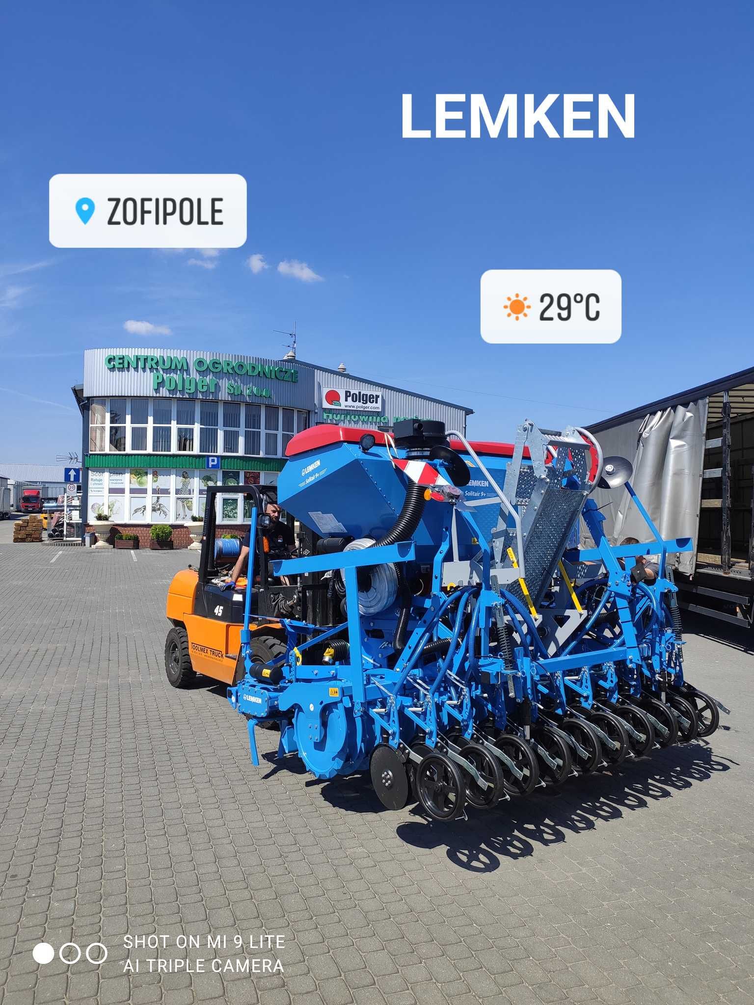 Zestaw uprawowo-siewny Lemken Zirkon 12 z (Solitair 9+) !