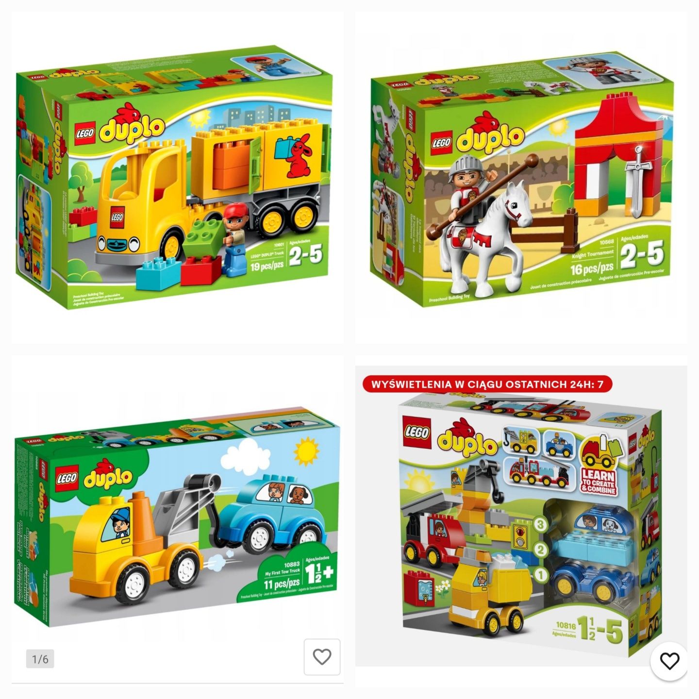Lego Duplo mega zestaw