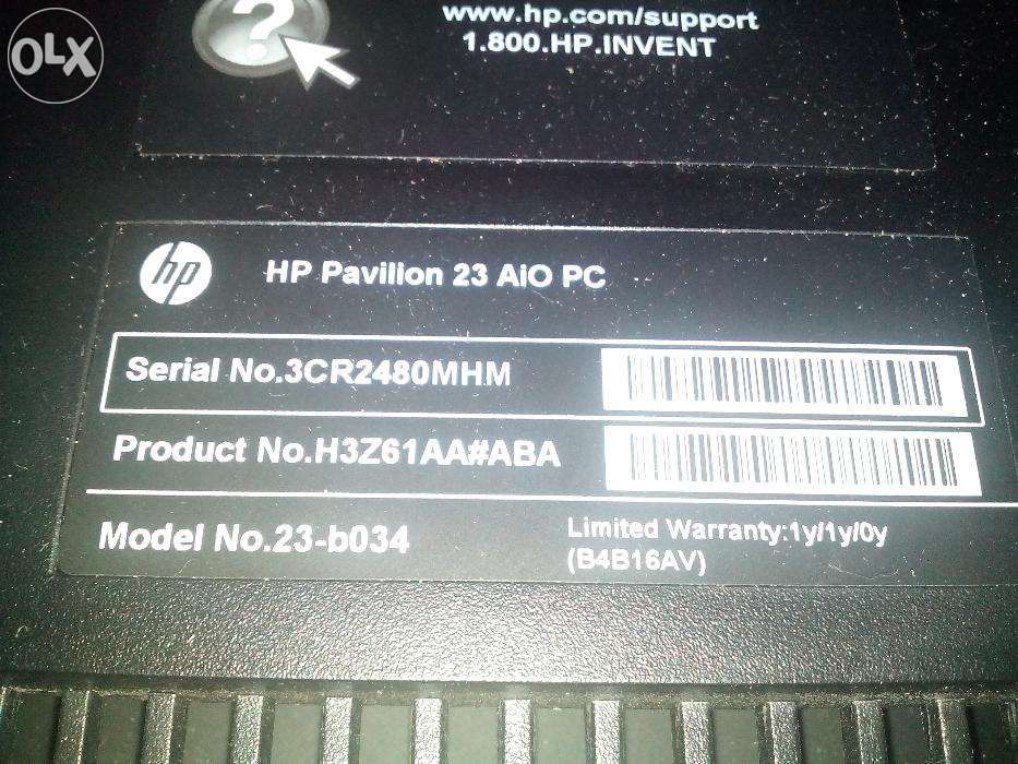 Моноблок HP pavilion 23 All in One компьютер настольный ПК Core i3