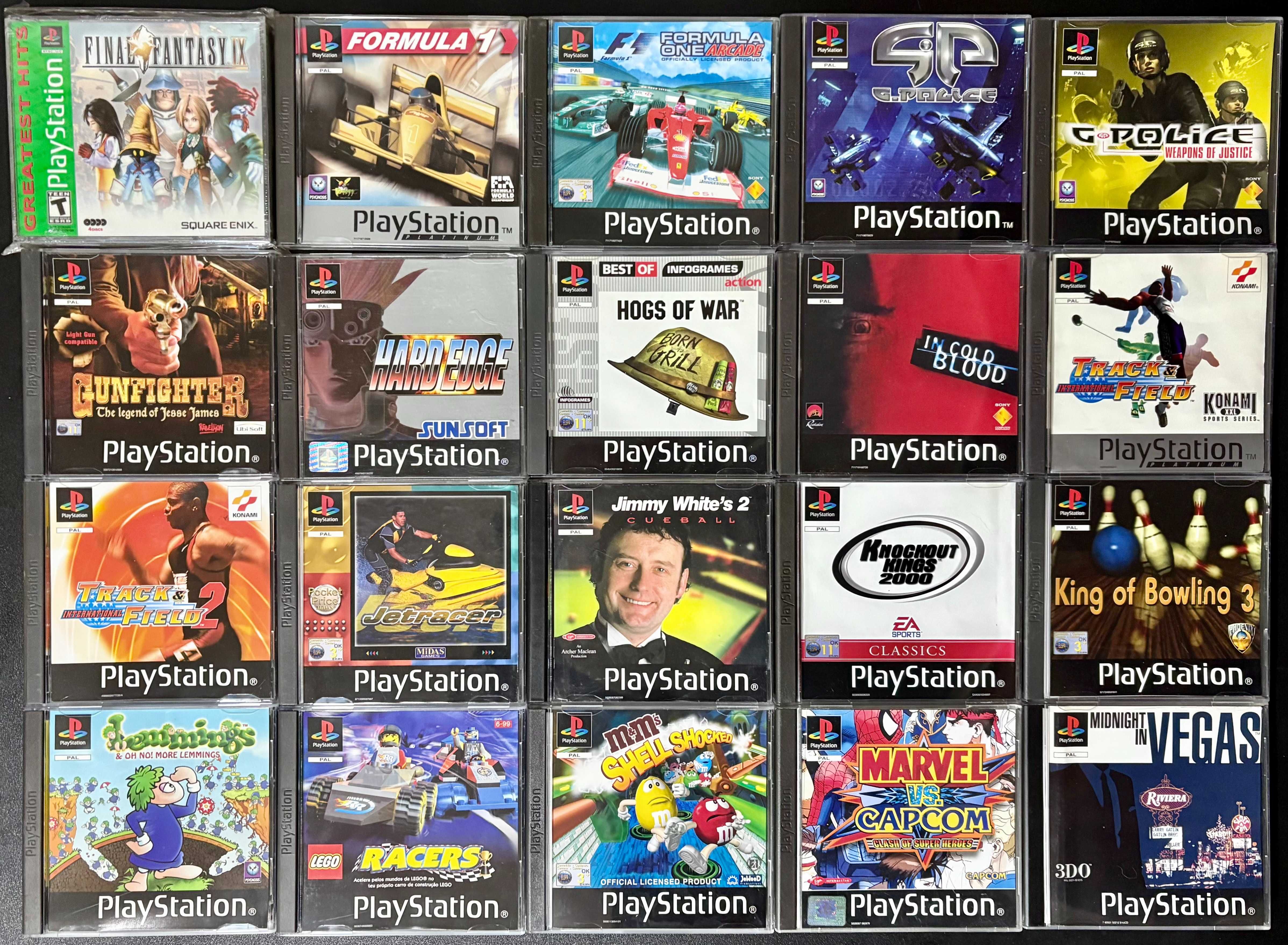 JOGOS PLAYSTATION 1 / PS1 (COMPLETOS) || (venda à unidade)