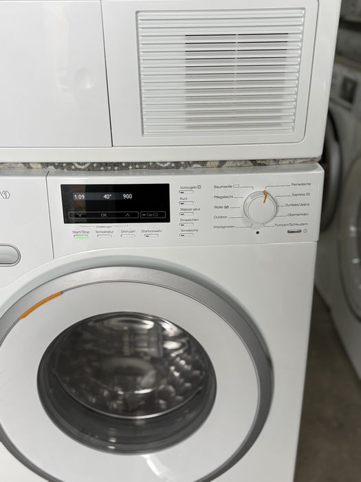 Преміальний комплект Miele - Пральна машина + Сушильна TMB640WP Eco