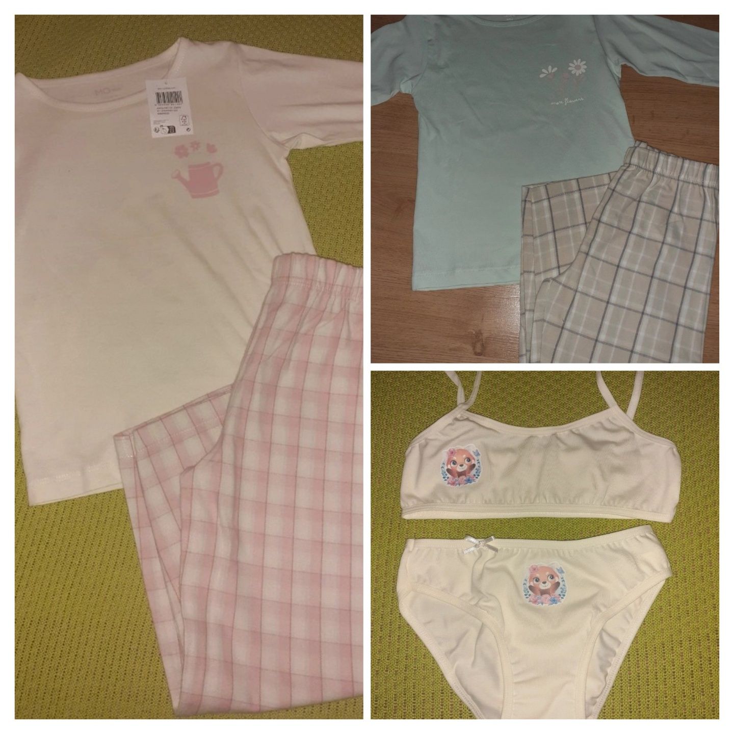 NOVO! Camisola, casacos, calções, vestidos, pijamas5-6anos