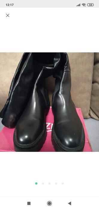 Жіночі осінньо-весняні ботфорти