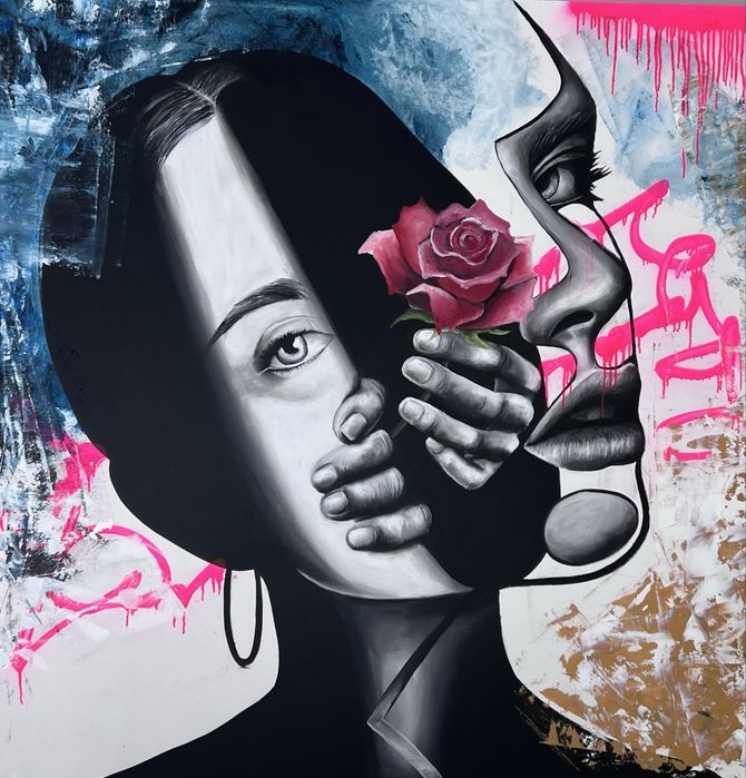 Pintura original artista Paulo Brito