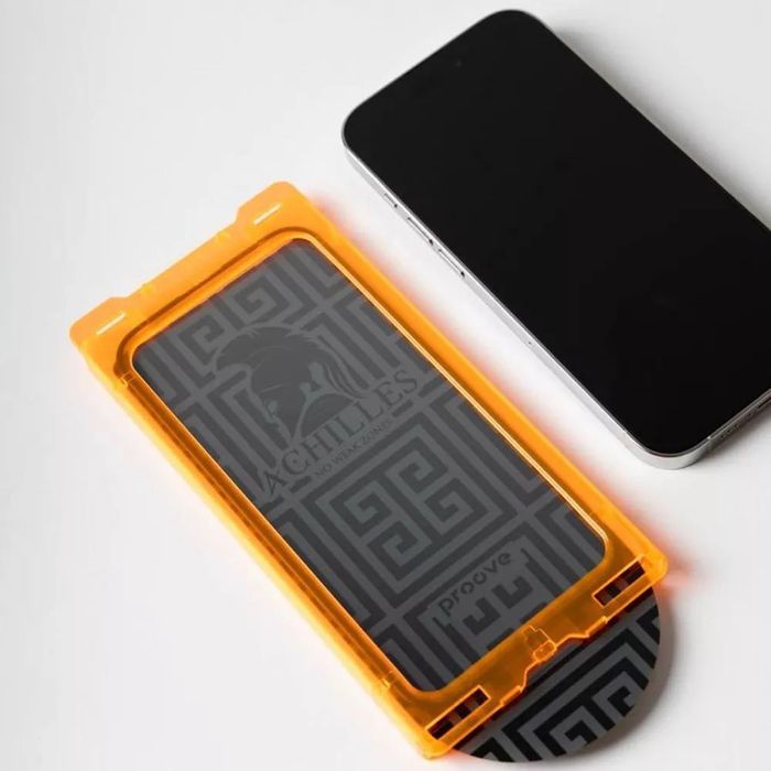 Захисне скло з автопоклейкою Proove Achilles для iPhone 14/15/16/17