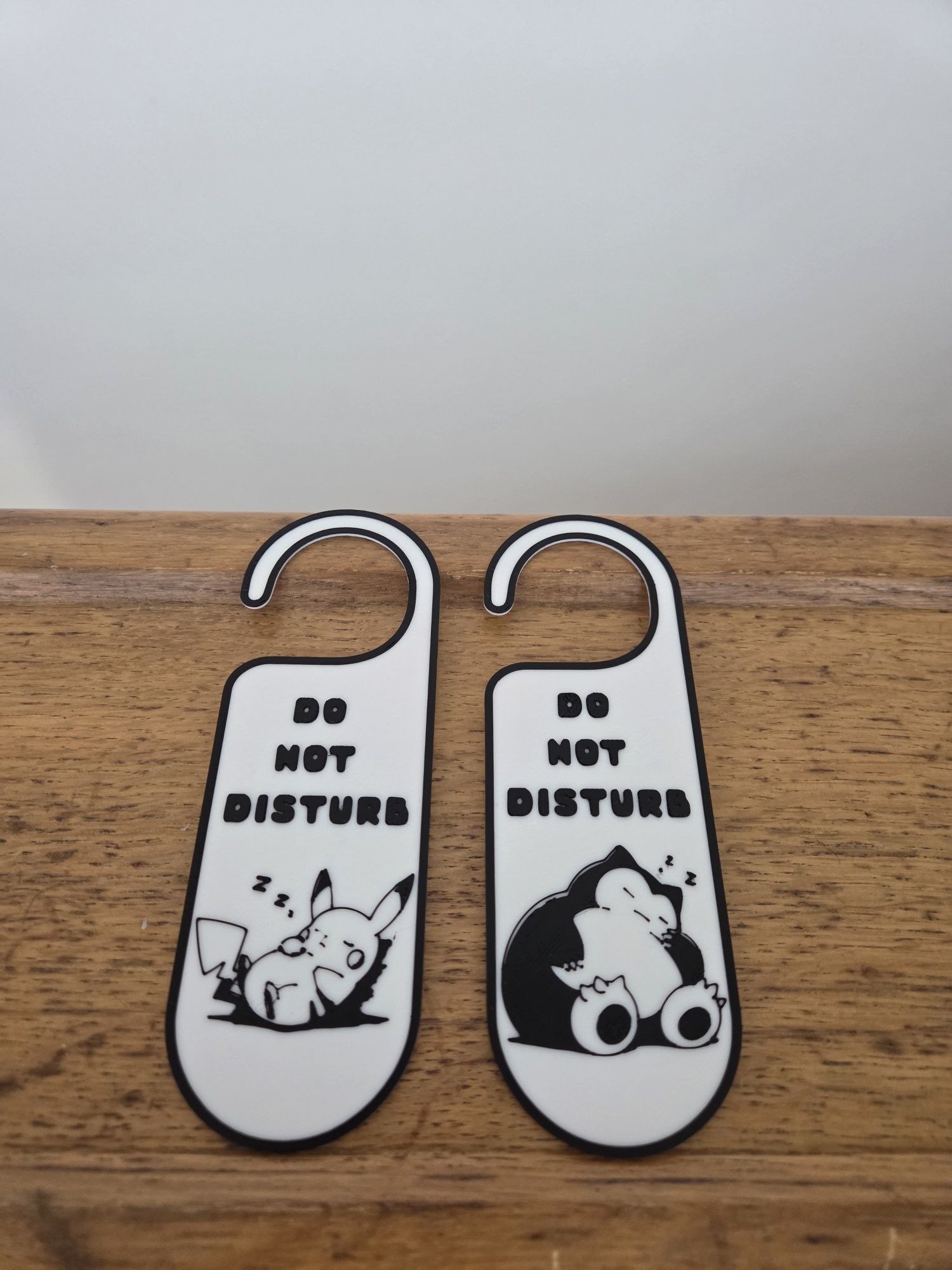 Do not disturb pokemon pikachu and snorlax