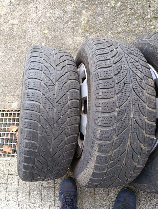 koła z oponami zimowe 195/65/15r