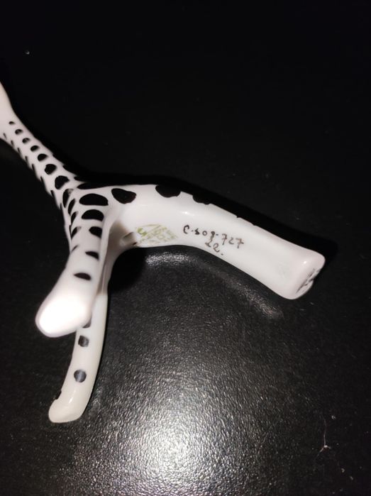 Żyrafa Ćmielów porcelanowa porcelana prl  Hanna Orthwein vintage