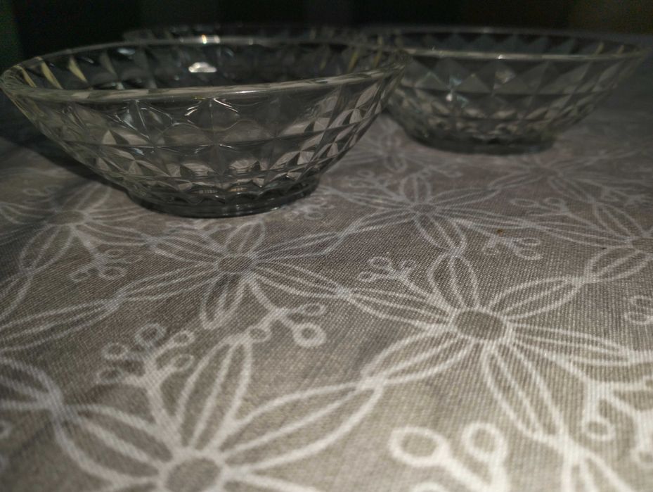 Taças sobremesa pequenas de vidro