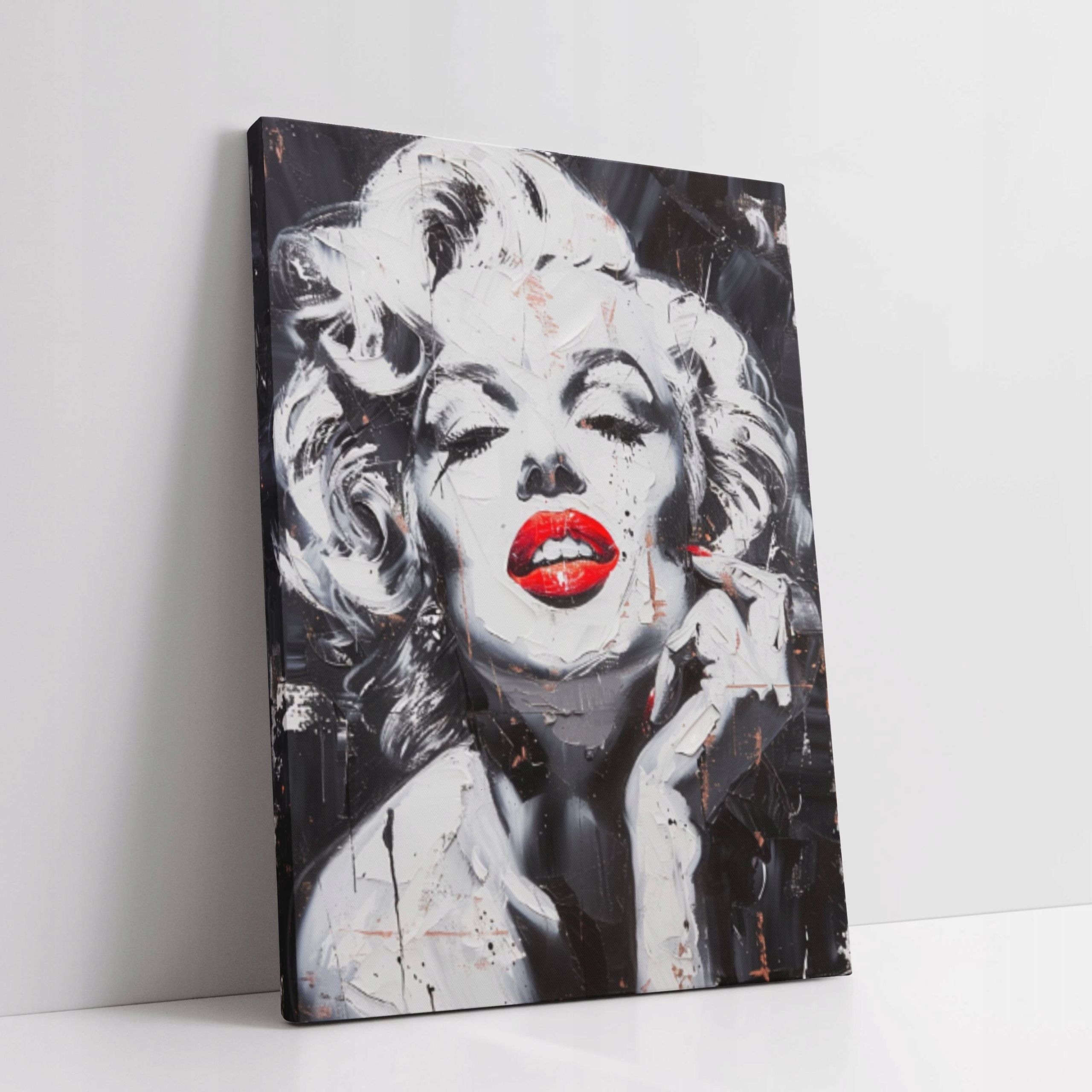Obraz na płótnie Marilyn Monroe 90x120 cm - Ikona Popkultury