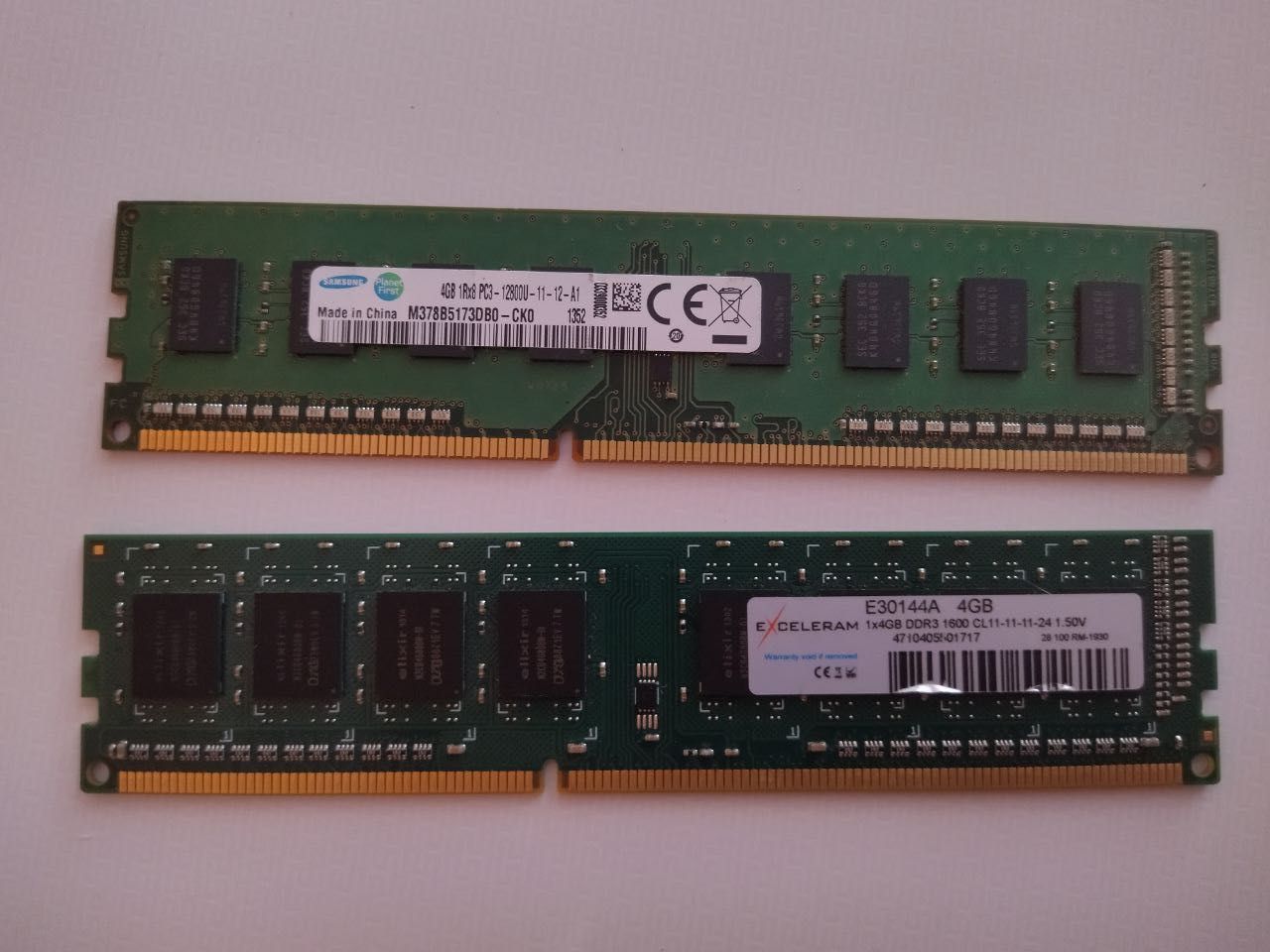 Оперативна пам'ять DDR3 4GB 1600MHz