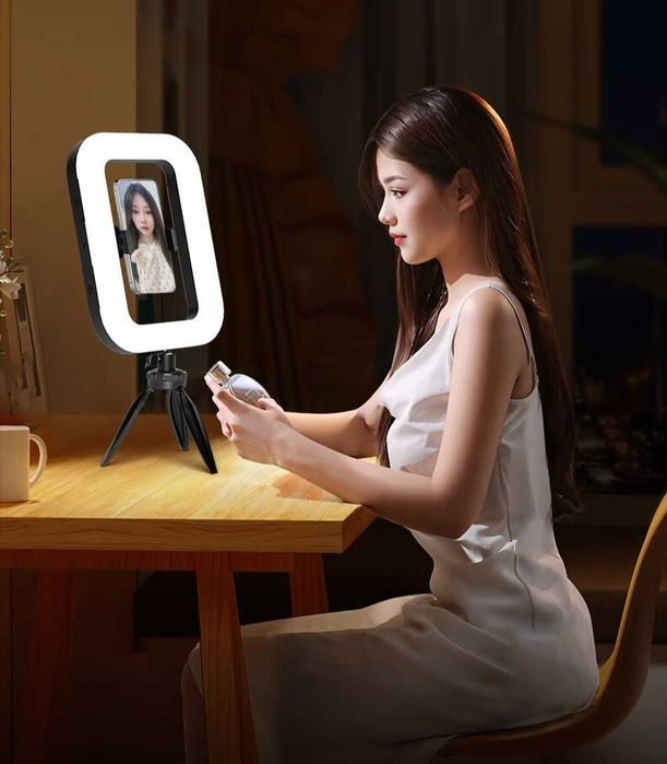 Ramka fotograficzna światło wypełniające lampa pierścieniowa