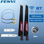 Антена wifi антенна  m2 m.2 sx10dbi, карта Wi-Fi AX210 NGFF 2,4 5 ГГц