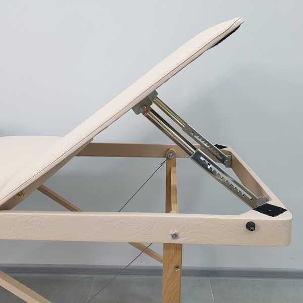 Массажный стол деревянный 3-х сегментный стол для массажа, тату, SPA