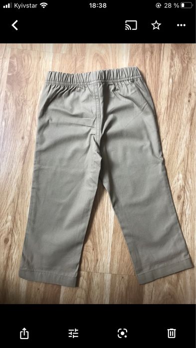 Продам новые легкие штаны, мальчик 24 мес