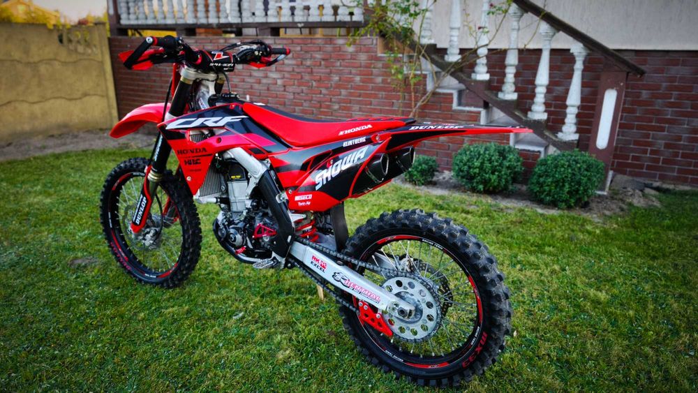 Honda CRF 450 Rekluse 2018 rozrusznik, mapy