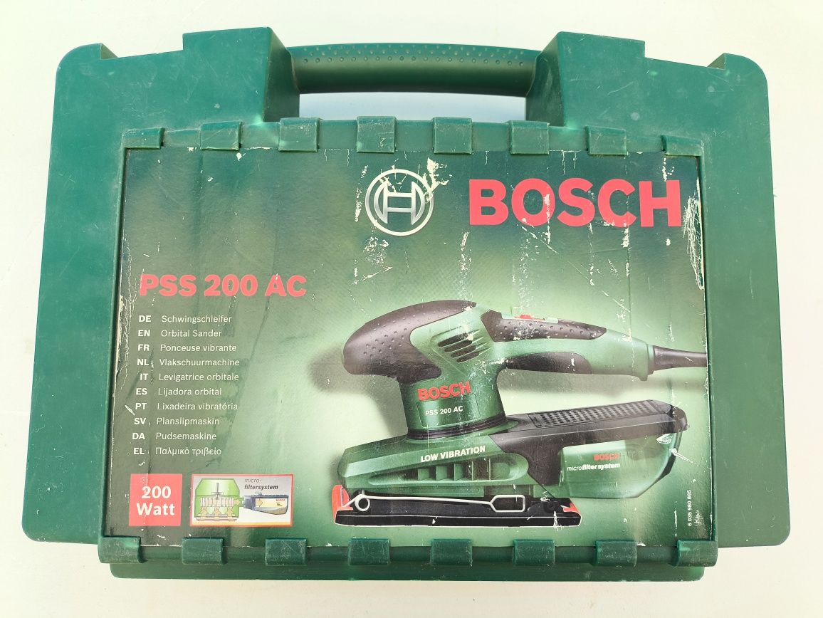 Lixadora vibratória BOSCH PSS 200 AC