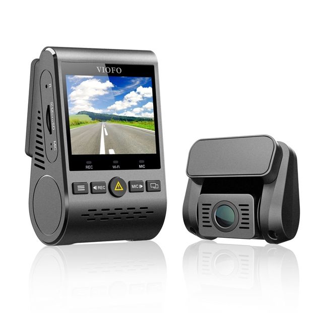 Kamera samochodowa A129-G DUO * GPS * dwie kamery * 100% spr * 32 GB