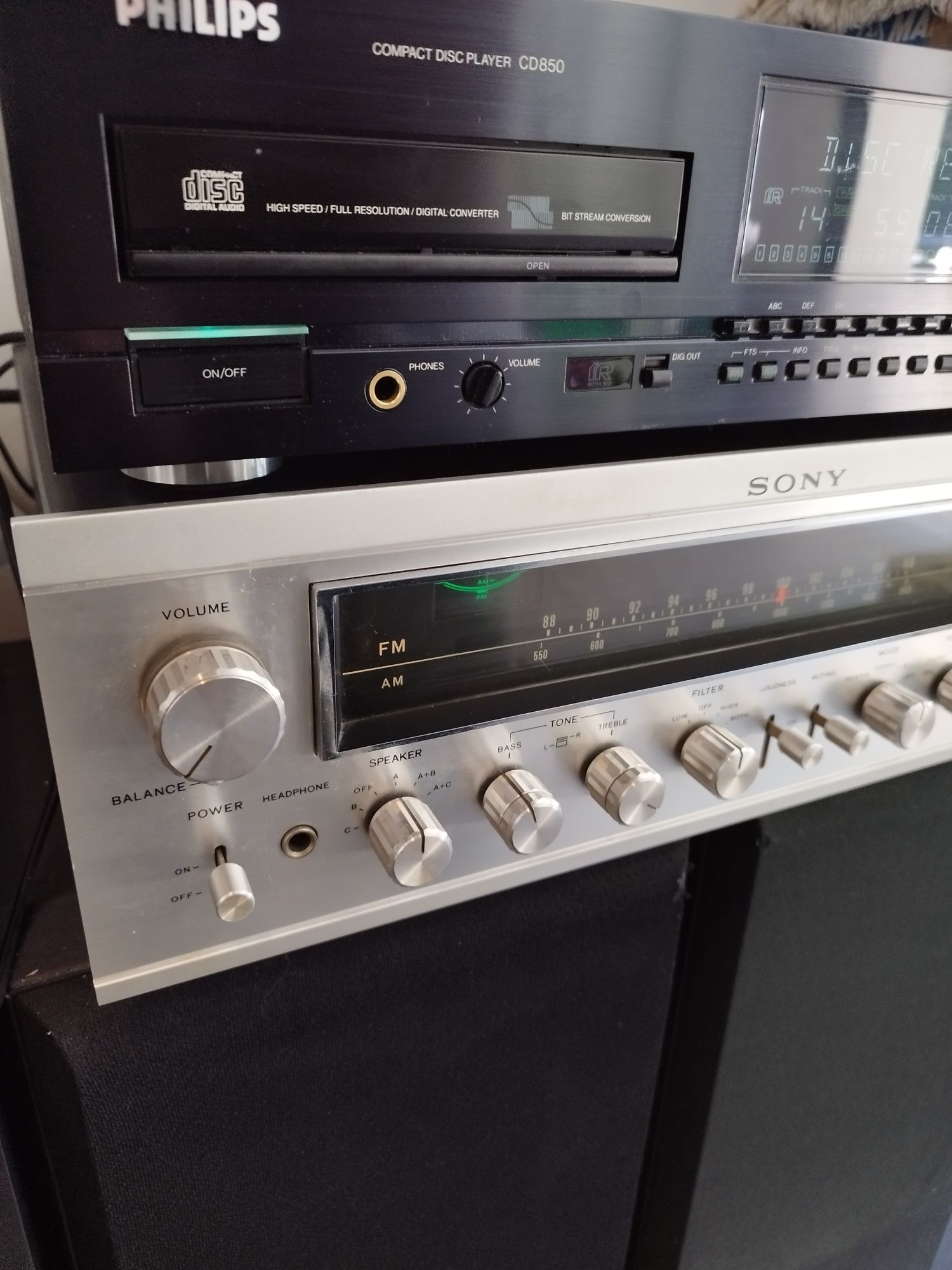 Odtwarzacz CD/Philips cd-850