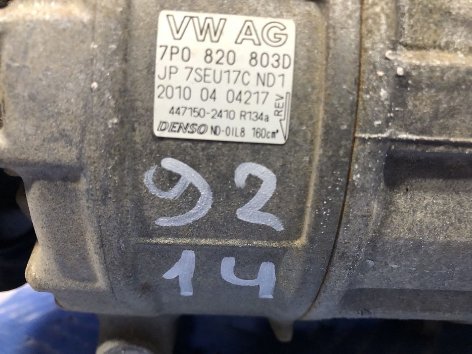 Компресор кондиціонера 3.0 Porsche Cayenne 958 , 95812601301 порш