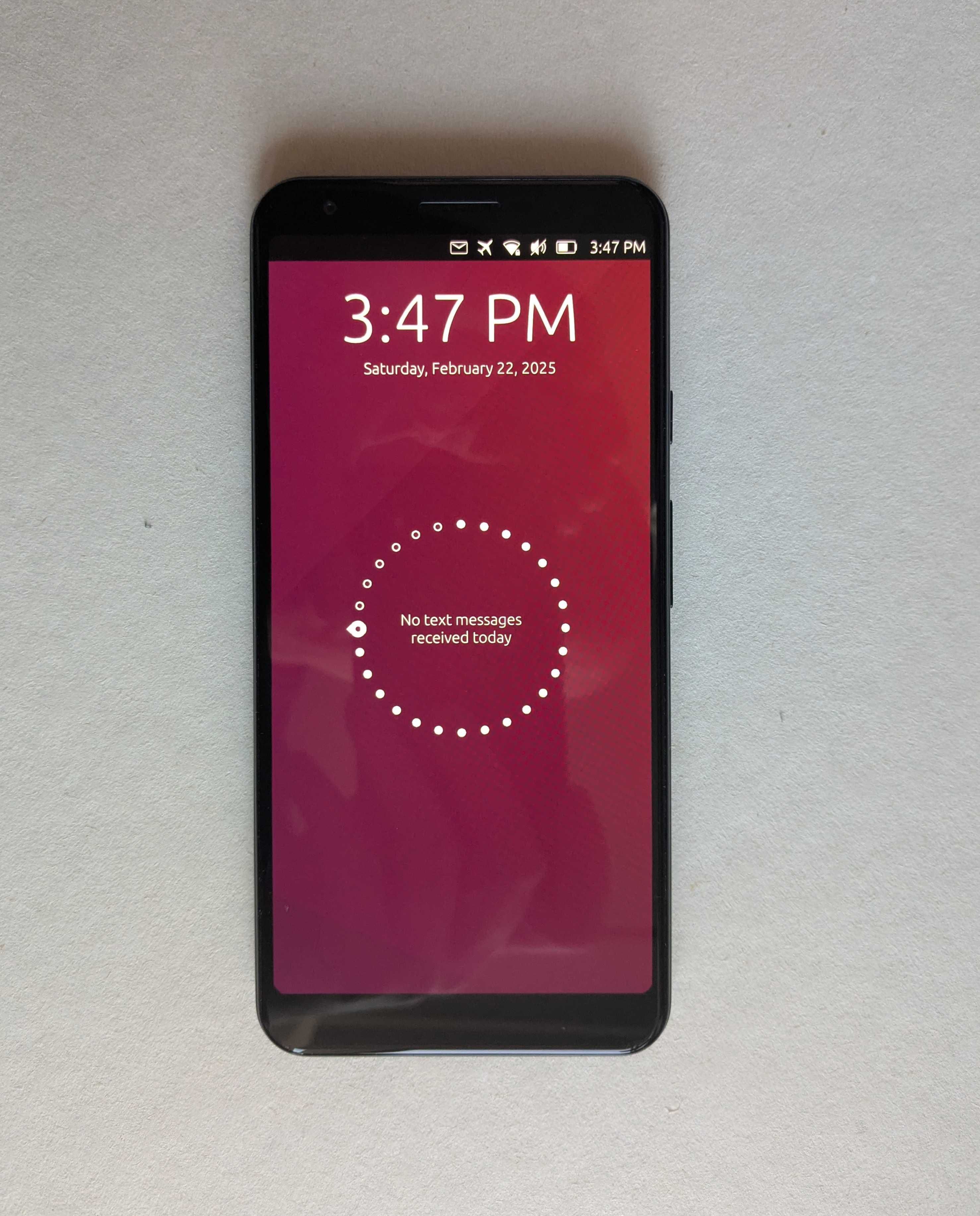 Google Pixel 3a XL Ubuntu Touch 4/64GB 8/12,2 Mpx