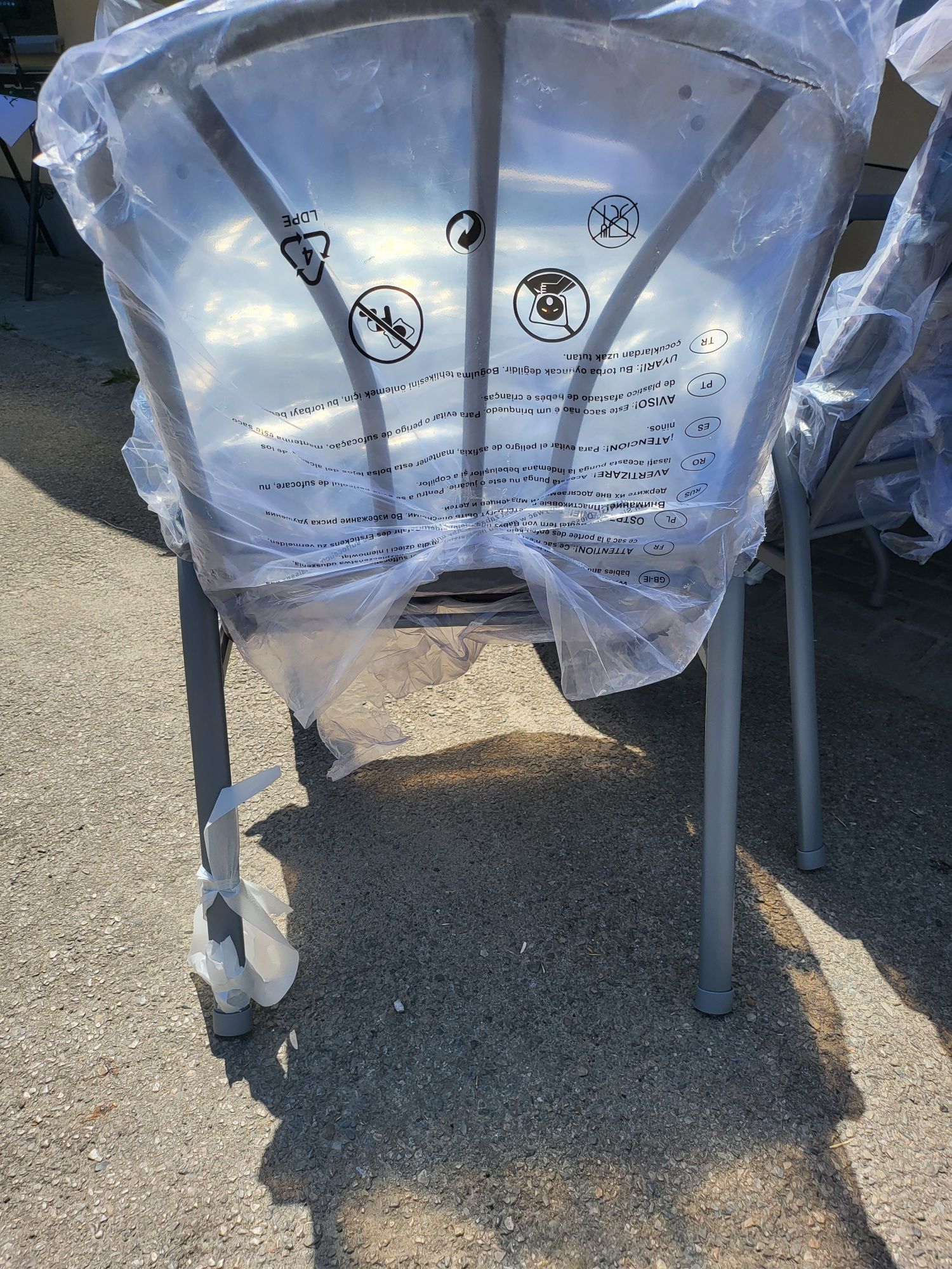Zestawy mebli ogrodowych aluminiowy
