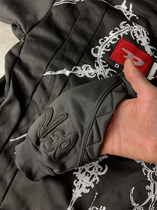 Зіп-худі Diesel Кофта худі Худи толстовка дізель дизель зіпка оверсайз