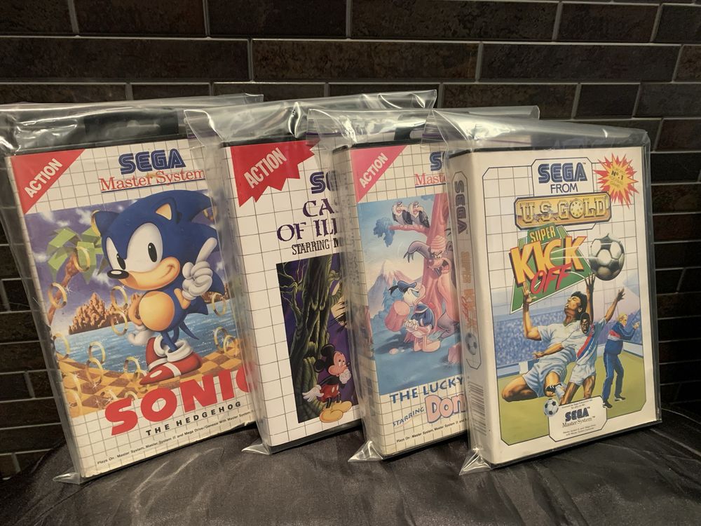 Sega Master System Rare Games Original,region Pal/Ntsc