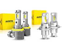AUXITO LED лампи +600% HB4, 9006, H11, H8 H4 9003 Оновлені лампи 2024