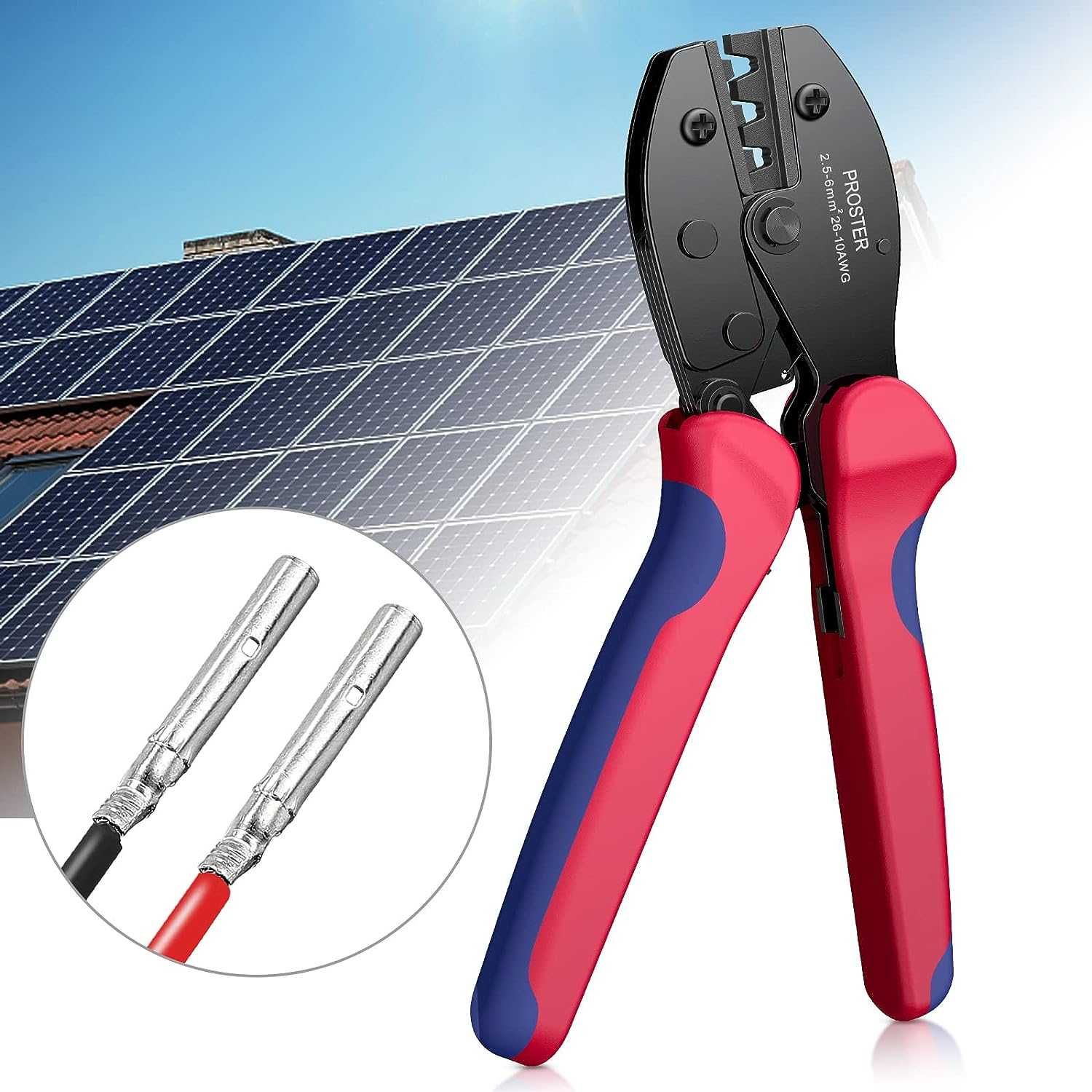 ZACISKARKA do złącz MC4 KABLI 2,5-6mm praska solar