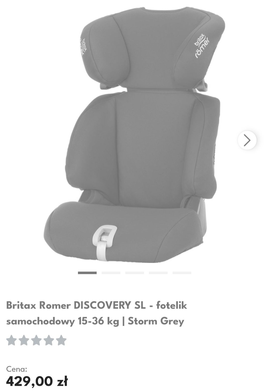 2 foteliki Britax Romet OKAZJA 100zl/szt