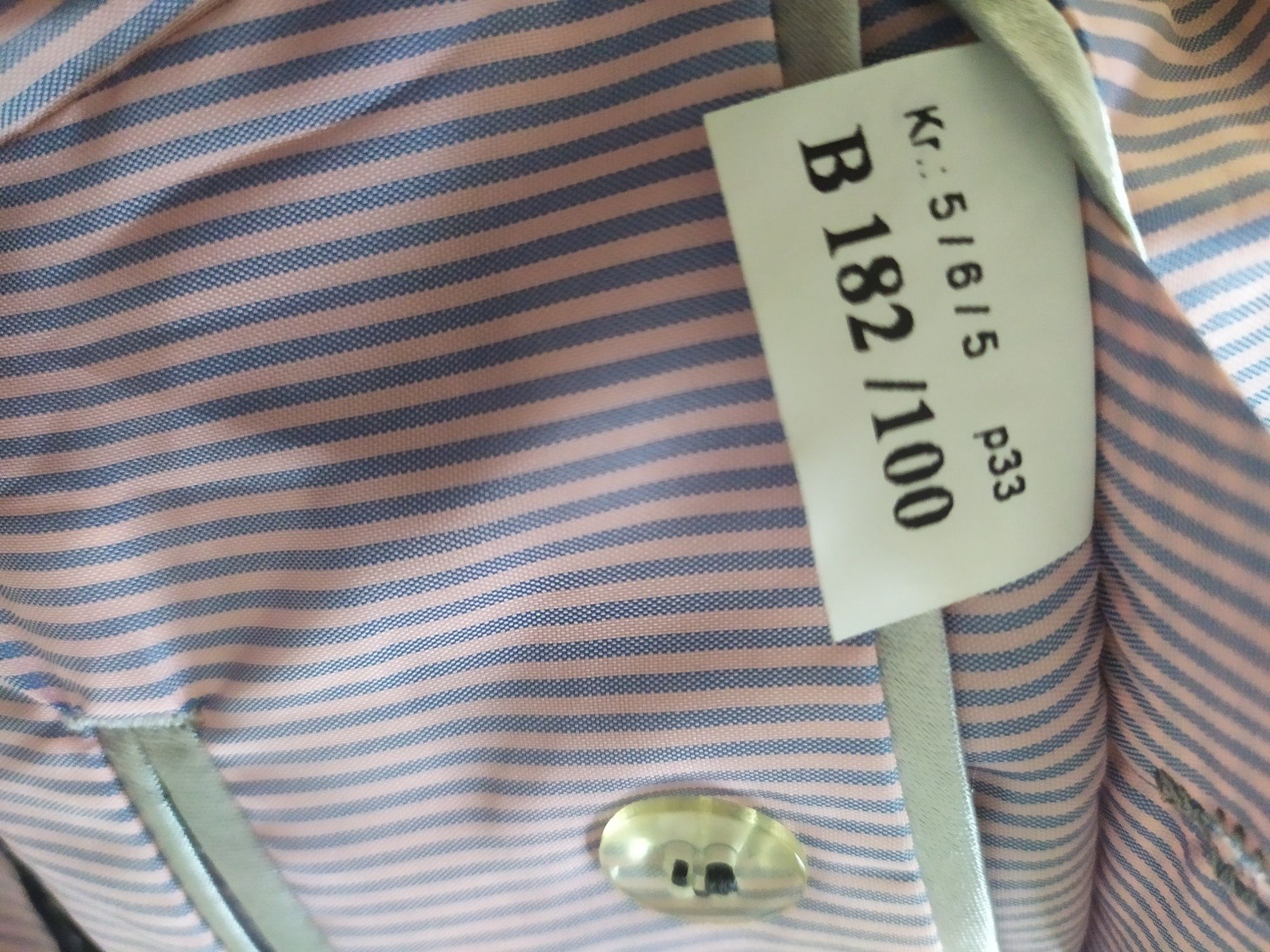 Garnitur Marco Sarti 182/100 slim niebieski