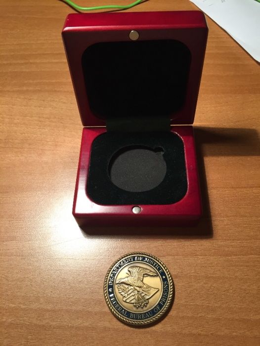 COIN, Moneta Pamiatkowa z Zakladu Karnego Cumberland USA