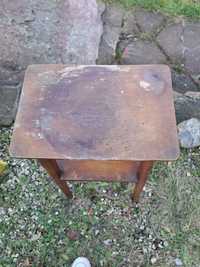 Stary stolik pod patefon gramofon