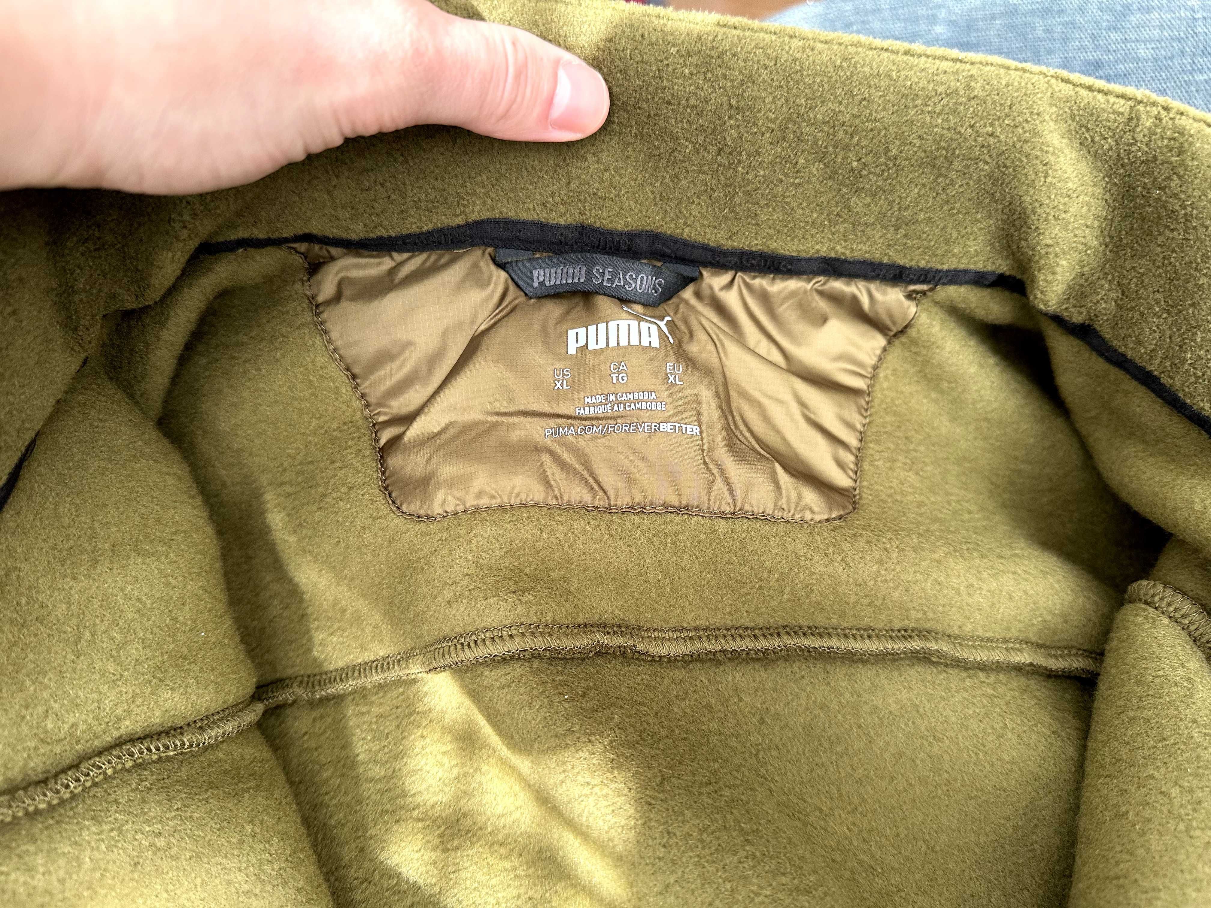 PUMA seasons fleece pullover XL фліс флис оригінал