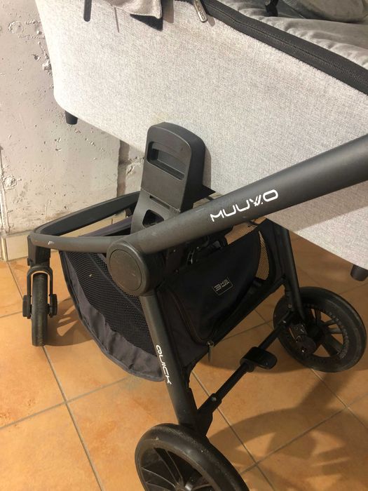 Wózek dziecięcy Muuvo Quick 2w1 gondola i spacerówka - zadbany